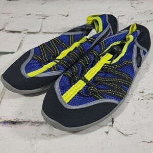 Northside Water‎ Socks Shoes Mens  Size 6 Blue Yellow Black EUC
